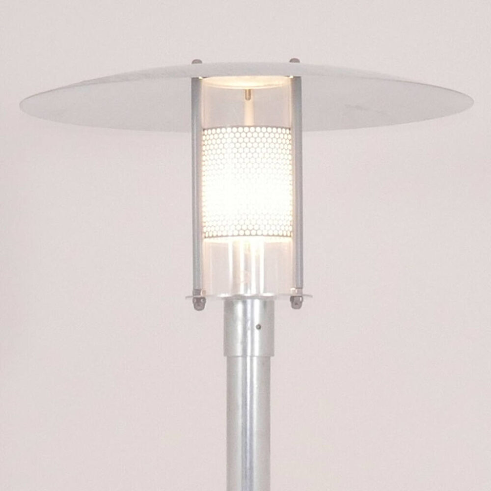 dekanon parklampe galvaniseret