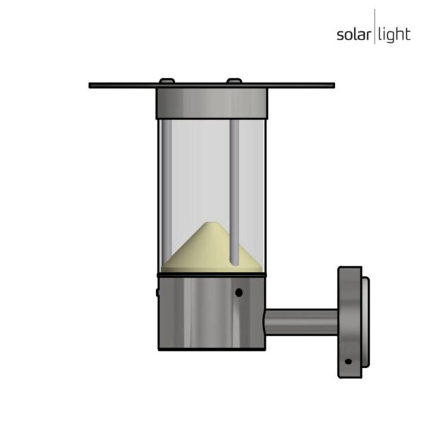 DeKaLED væglampe fra Solar