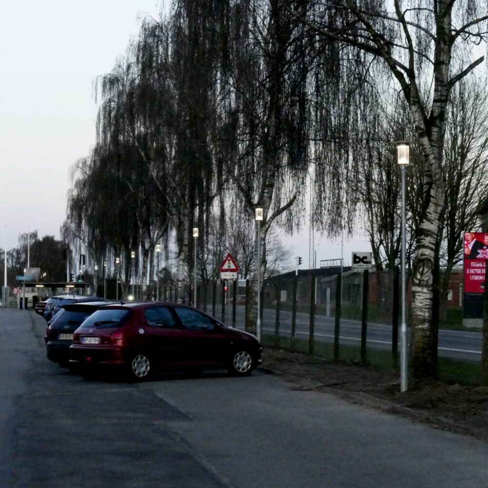Galvaniseret DeKaLEDSTREET parklampe fra David Superlight